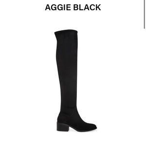 Steve Madden Aggie Black Boot